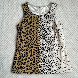 NWT size P (XS) Julie Brown neutral animal print lined sleeveless camisole top